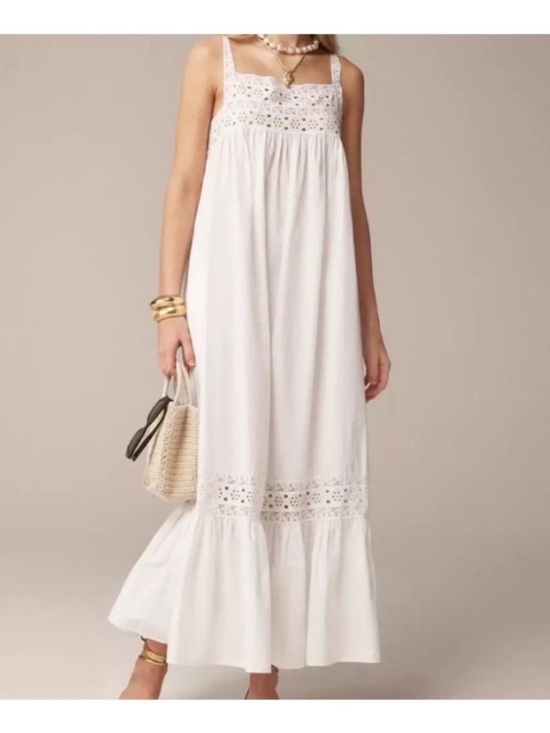 J. Crew Dresses & Skirts - J Crew Athena eyelet maxi dress